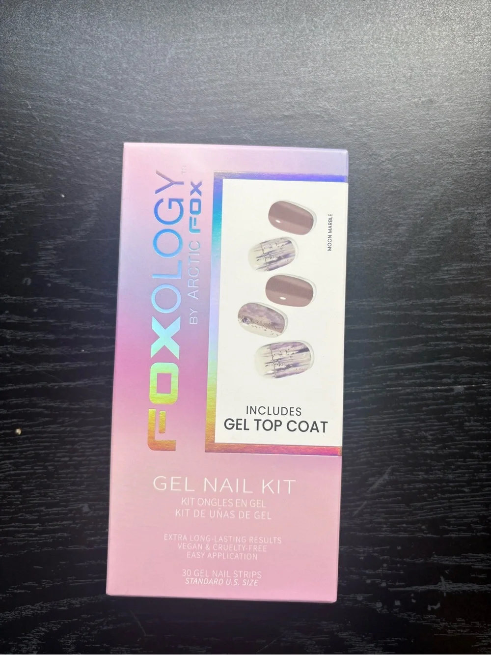 Foxology Gel Nail Kit by Arctic Fox- Moon Marble